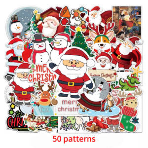 Hot Bán Thân Thiện Với Môi Bền Giấy Giáng Sinh Lấp Lánh Dán Không Thấm Nước Cho Kỳ Nghỉ Đảng Trang Trí Nội Thất DIY Thủ Công Mỹ Nghệ - Product Image 2