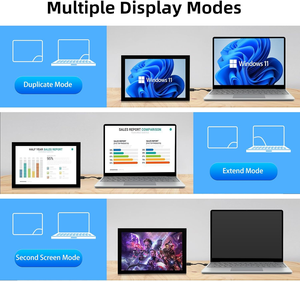 Raspberry Pi 4B 8 pollici Touch Screen 1280x800 IPS Display LCD con supporto per Raspberry Pi 4 modello B/3B +/PC - Product Image 4