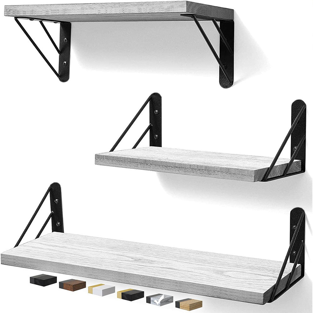 Paulownia gray and white 3-piece set