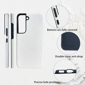 三星S22 Plus超可定制手机套毛坯2合1坚韧3D升华手机壳 - Product Image 4