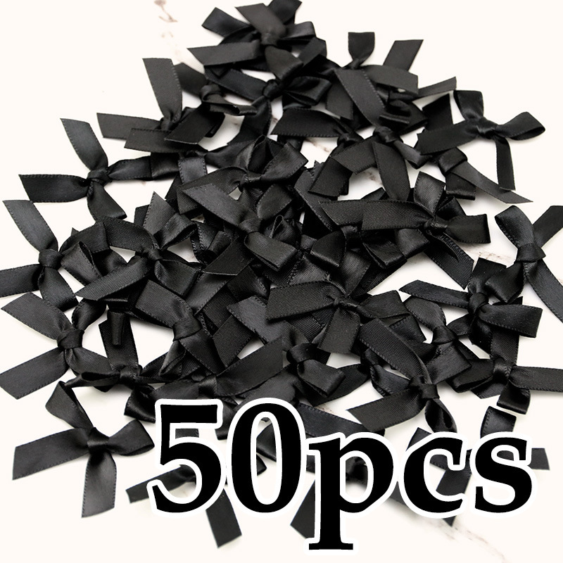 Noir-50 pièces/paquet