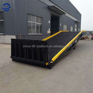 6-15 Ton <strong>Container</strong> <strong>Loading</strong> <strong>and</strong> <strong>Unloading</strong> Ramp Hydraulic Yard Cargo <strong>Loading</strong> Dock Leveling <strong>Machine</strong> Forklift <strong>Loading</strong> Ramp - Product Image 6