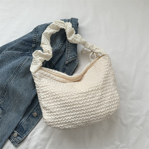 Pleats Unique Pleat Design Fresh Color Handbag Lady's Mini Crossbody <strong>Bag</strong> Excellent Fashion Simple Handbag