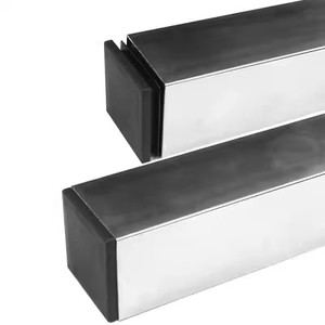 Duurzame Pe Pijp <span class=keywords><strong>Plug</strong></span> Vierkante Eindkap Anti-Kras Kunststof Eindinzetstukken Voor Stalen Buis - Product Image 3