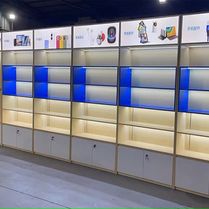 Hiện đại thân thiện với môi điện thoại di động Phụ Kiện hiển thị tủ tùy chỉnh Cửa hàng đồ nội thất cho thương hiệu điện thoại di động khách hàng - Product Image 5