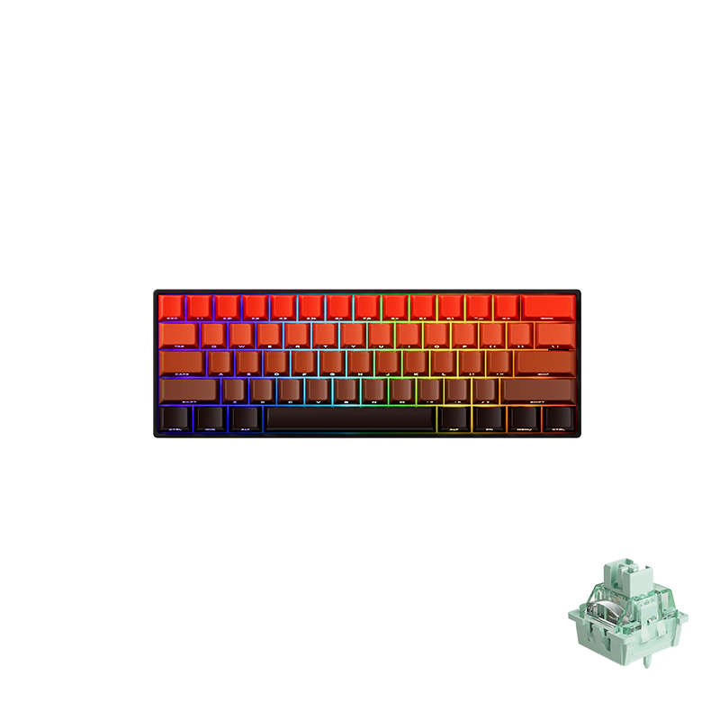 PBT Double-shot (Blaze Gradient)