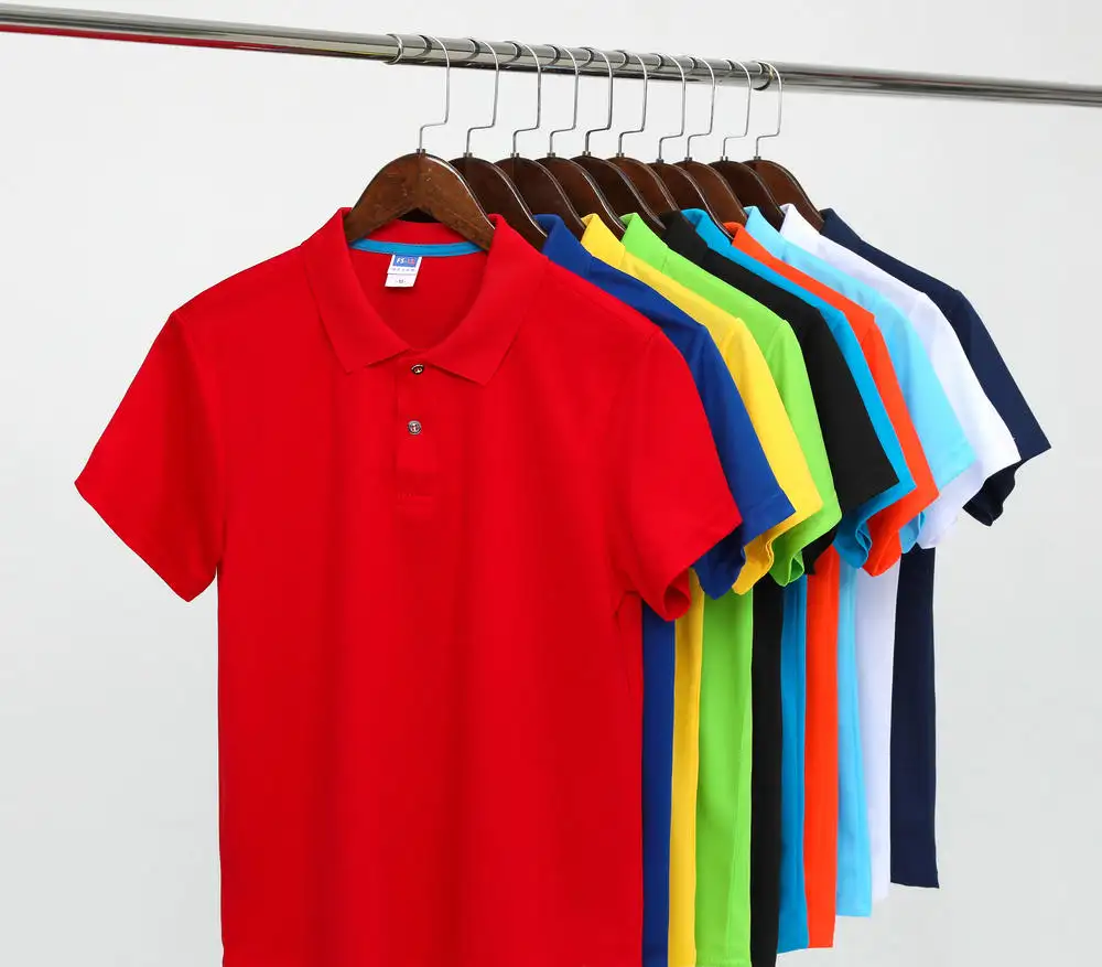 T-shirt polo à manches courtes de vente chaude adapté au polo pour hommes avec logo personnalisé