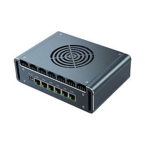 Itx Box Rugged Industry <strong>Compact</strong> Linux <strong>Embedded</strong> <strong>Computer</strong> Industriale Con Porto Ipc Fan Industrial N100 6 Lan Mini Pc - Product Image 3