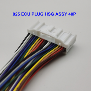 Классический автомобильный жгут проводов 1318389-1 025 ECU plug hsg assy 40P pbt gf30 от производителя для автомобиля 9098012557 - Product Image 3
