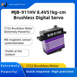 MJB-911HV 8.4V51kg-cm高電圧ブラシレスデジタル磁気コードサーボロボットアーム & RCモデル - Product Image 2