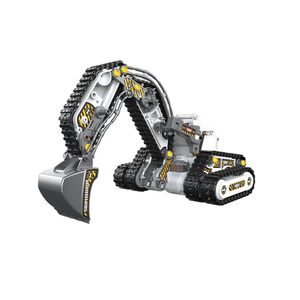 Fai da te STEAM STEM Toy Takeapart Truck programmazione 4 in 1 camion di ingegneria con 2.4G RC e programmazione camion di assemblaggio fai da te