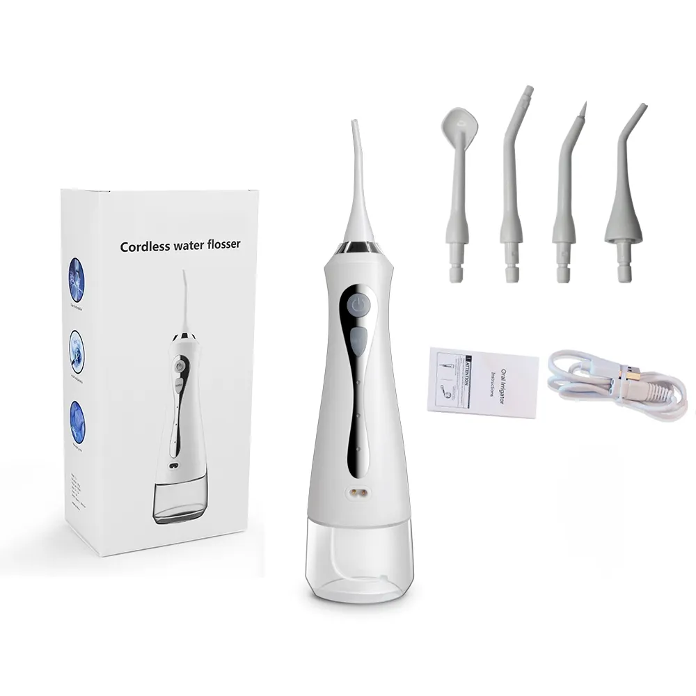 Cordless Dental Cleaner Water Floss Oral Irrigator Portable Water Flosser Professional Cordless Dental Oral Tooth