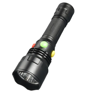 ไฟฉายสัญญาณรถไฟ LED 4สีอเนกประสงค์, ไฟฉายแม่เหล็กแบบชาร์จไฟได้ IP65ไฟจราจรสว่างได้ - Product Image 1