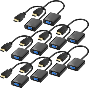 20cm <strong>HDMI</strong> to <strong>VGA</strong> Kabel Converter HDTV <strong>HDMI</strong> M To <strong>VGA</strong> F Converter Adapter Cable For Monitor Projector - Product Image 3