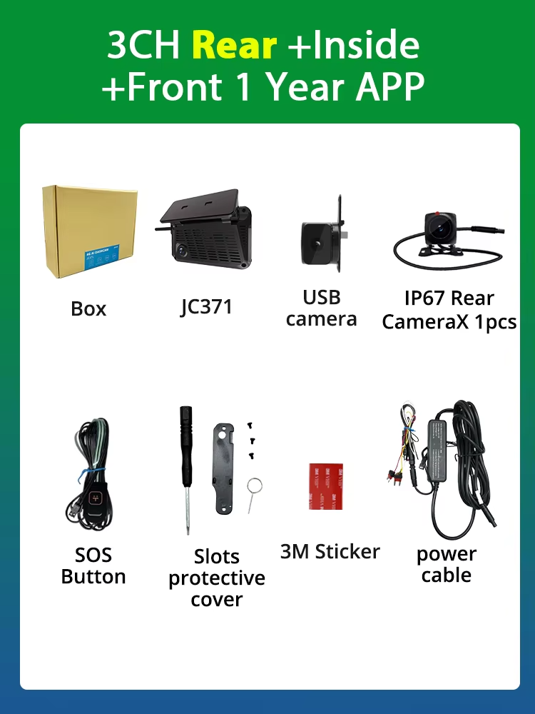 3CH Arrière + Intérieur + Avant + 1 an d'application