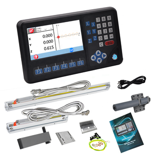 Schermo LCD digitale ottico reticolo righello lineare Encoder Multi-lingua sistema di visualizzazione per tornio fresatrice OEM personalizzato - Product Image 1