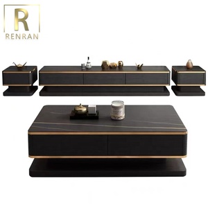 Bộ Bàn Trung Tâm Ti Vi Gỗ Sang Trọng Thiết Kế Hiện Đại Mới Nhất Giá Đỡ Tv Lcd Cho Phòng Khách Đồ Nội Thất Bằng Gỗ - Product Image 5