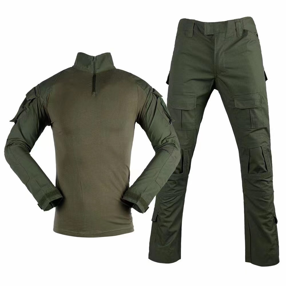 green frog suit