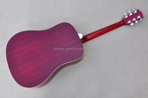 Flyoung Cherry Sunburst 41 Zoll Akustik gitarre Top Solide klassische Gitarre Saiten instrumente