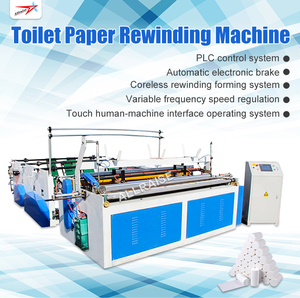 In vendita automatico piccolo rotolo di carta igienica macchina per uso domestico e la fabbrica di carta igienica macchina per fare - Product Image 3