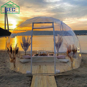 Siêu Phong Cách Lục Giác PVC Trong Suốt Hội Đồng Quản Trị Ngoài Trời Nhanh Chóng Lắp Ráp Mặt Trời Dome Sang Trọng Cắm Trại Nhà Khách Sạn - Product Image 4