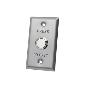 Stainless Steel Customizable Biometric Door <strong>Opening</strong> <strong>Exit</strong> <strong>Button</strong> Momentary <strong>Push</strong> Access Control System with OEM ODM Support - Product Image 1