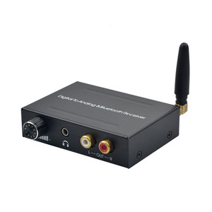 同轴Toslink光学音频适配器数字SPDIF Toslink至模拟转换器数字至立体声音频R/L模拟转换器DAC - Product Image 4