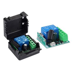Miglior prezzo intero set di telecomando e interruttore ricevitore DC 12V 10A 1CH relè apprendimento o trasmettitore di codice fisso - Product Image 6
