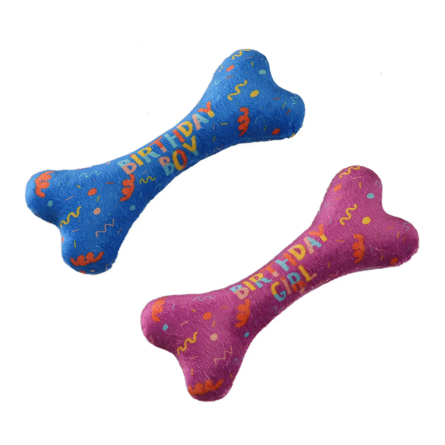 Küçük hayvan Pet üçgen havlu doğum günü seti sürdürülebilir PVC köpek oyuncak kemik sarkık havlu