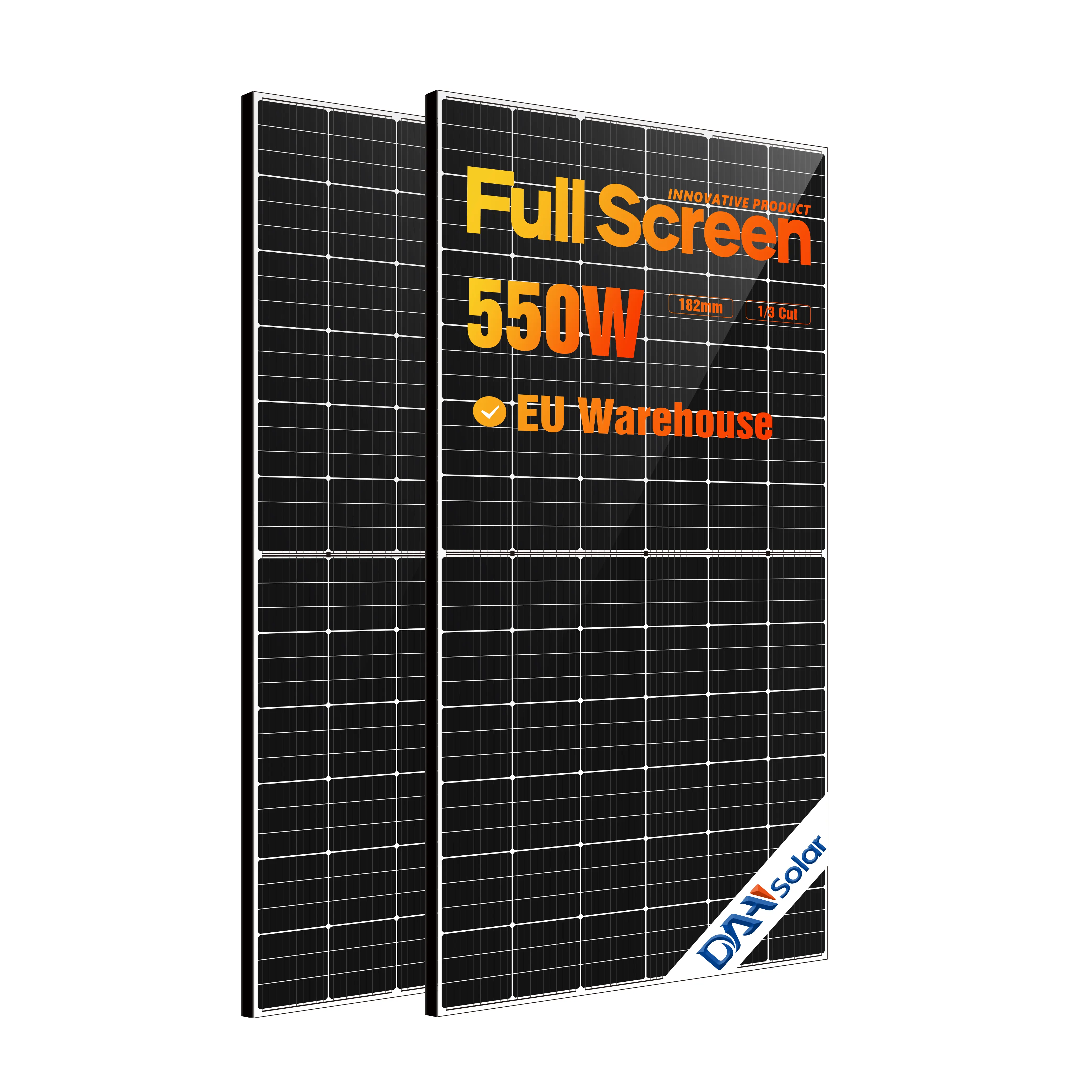 Panneaux solaires 550 W, panneau industriel, 550 watts, à vendre, centrale électrique commerciale Europe