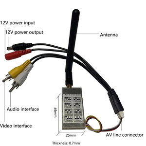 FPV 1.2G 1Wモジュール1000mW 8CHトランスミッターTX100012CHレシーバーRXコンボRCモデル用最大3kmドローンクワッドエンハンスメントブースター - Product Image 3