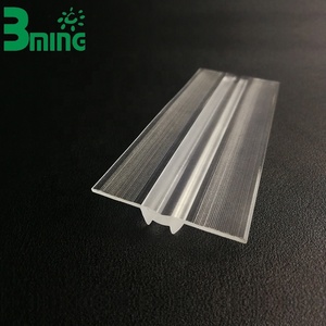 Bming Optical Customized Dimension Wide Beam Extruded <strong>Led</strong> Lens Cover Plastic Linear Lens Light Accessories - Product Image 1