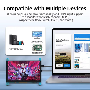 MPI5001 5 ''TFT LCD Touch Screen 800*480 risoluzione 5 pollici IPS modulo LCD per Raspberry Pi - Product Image 3