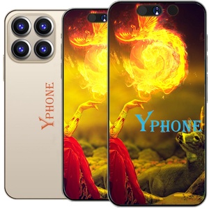 Özelleştirilmiş arka kapak Logo parmak izi yüz kimliği hızlı şarj 3G 4G 5G Android telefon Goophone toptan akıllı telefon - Product Image 1