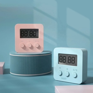 3 colori sveglia multifunzione LCD digitale piccolo orologio 24 ore Timer ABS + LCD conto alla rovescia promemoria cucina sveglia elettronica - Product Image 2