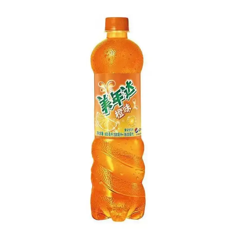 Оптовая продажа, содовые напитки Mirinda 600 мл, соки апельсина Mirinda, газированные соды