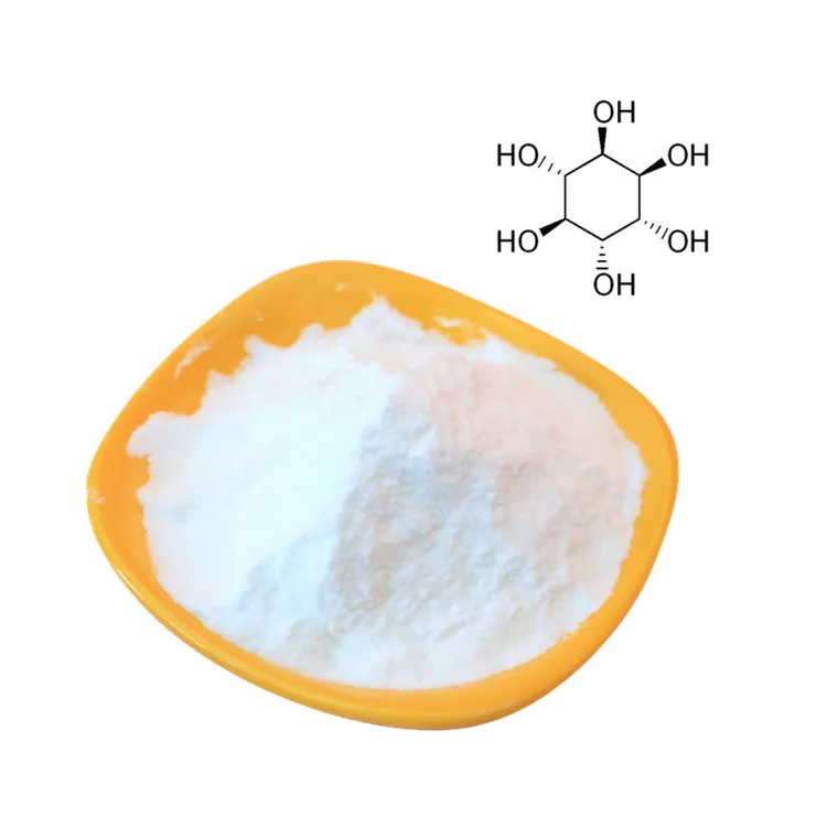 Myo inositol-Suplemento de grado alimenticio, n. ° CAS 87-89-8, polvo de myo inositol a granel, precio de fábrica