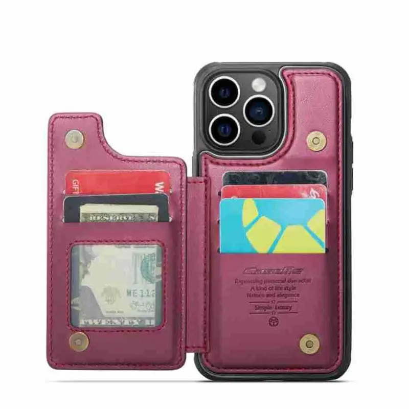 Neue beliebte Mehrfach kartens teck platz Leicht gewicht Brieftasche Ständer Design Leder TPU Schutz Telefon abdeckung Fall für Iphone X Xr Xs max