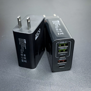65W PD Fast Charger EU US UK 2 Type-c 3 <strong>USB</strong> Port <strong>Multiple</strong> <strong>Output</strong> <strong>Adapter</strong> Mobile Phone Travel Wall Charger for IPhone15 huawei - Product Image 6