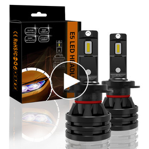<strong>2025</strong> Newest XENPLUS E5 Factory Price CSP Chips 360 Degree Emitting IP65 <strong>Led</strong> Conversion Kit 12V 55W 12000LM Car <strong>Led</strong> Headlight H7 - Product Image 1