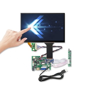 10,1-Zoll-Tft-LCD-Modul Touchscreen Lvds-Controller Hauptplatine Automatischer Ticket automat Bildschirm Kiosk-Anzeige feld VGA