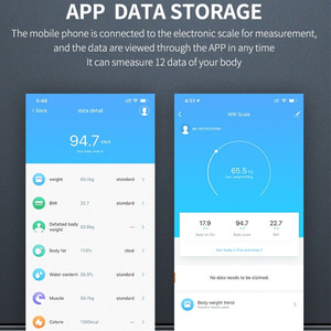 New Led Thông Minh Kết Nối Cơ Thể Chất Béo Phòng Tắm Theo Trọng Lượng Gurus Wifi Quy Mô Với Sdk Miễn Phí - Product Image 4