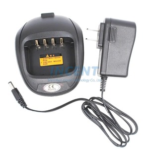 <strong>CH10A03</strong> Battery Charger for <strong>HYT</strong> TC-610 TC-620 Two Way Radio Walkie Talkie with Adaptor TC610 TC620 - Product Image 1