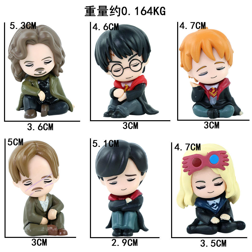 Ensemble de 6 pièces Harry Potter assis - Sac