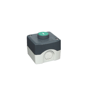 Scatola della stazione di controllo dell'interruttore a pulsante bianco grigio in plastica con foro a 2 pulsanti da 22mm - Product Image 4