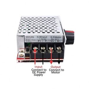 220V to 10-210V 20A SCR <strong>PWM</strong> <strong>Motor</strong> <strong>Speed</strong> <strong>Controller</strong> Governor Voltage Regulator <strong>Speed</strong> Volt Control Switch with Potentiometer - Product Image 2