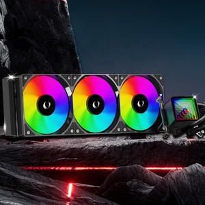 ZeroMaster 360毫米RGB发光二极管液冷电脑机箱高级空气水系统游戏处理器4针连接器 - Product Image 4
