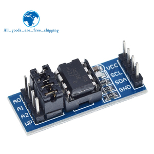 TZT Arduino用の新しいAT24C256 24C256I2CインターフェイスEEPROMメモリモジュール - Product Image 3