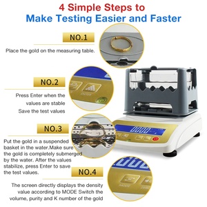 Bán Buôn Vàng Mật Độ <span class=keywords><strong>Tester</strong></span> Kỹ Thuật Số Đồ Trang Sức Đo Phân Tích Vàng Mật Độ Meter Kim Loại Quý Thiết Bị Kiểm Tra Cho Phòng Thí Nghiệm - Product Image 6