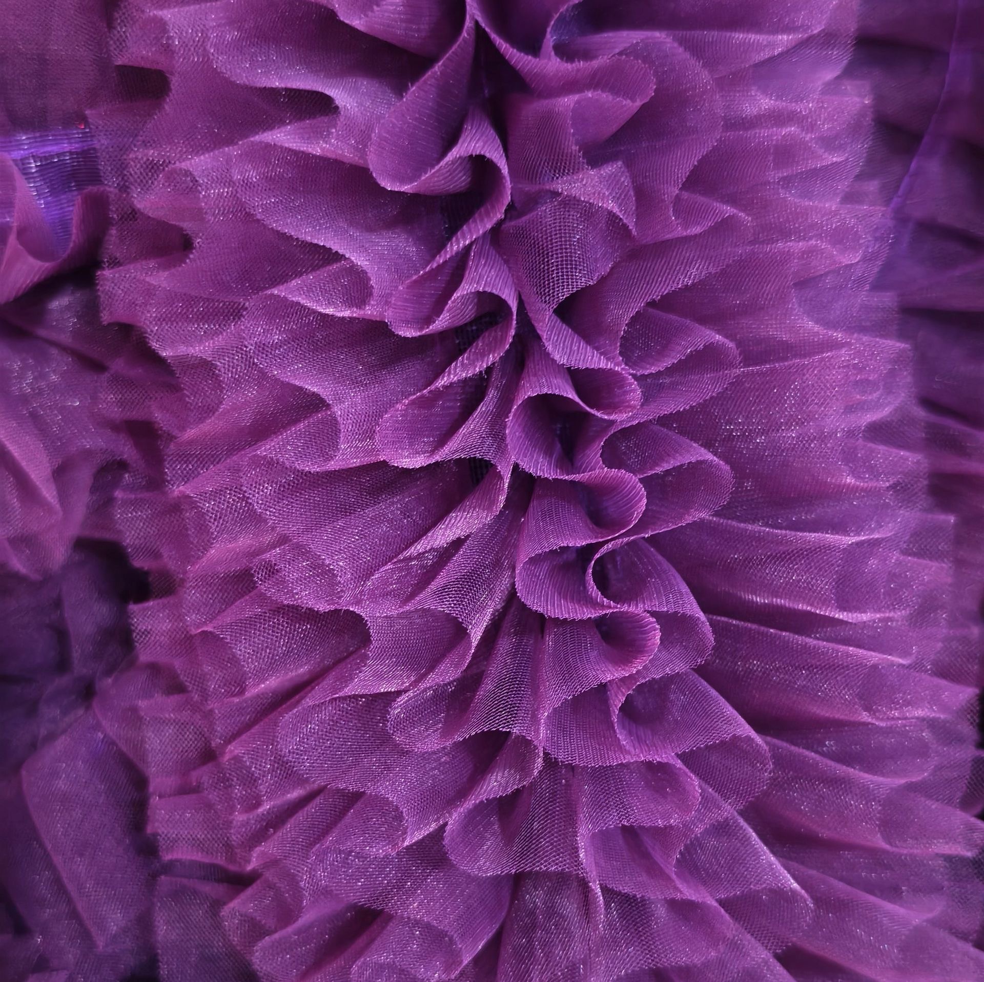 Violet foncé (12 cm de large * 6 rangées)